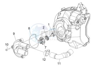 Granturismo 125 L Potenziato drawing Cooler pump