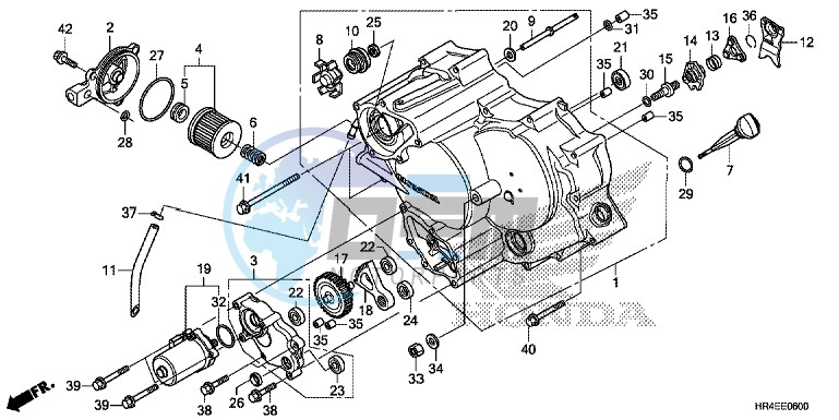 FRONT CRANKCASE COVER