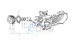 LX 2T 50 drawing Cylinder - Piston