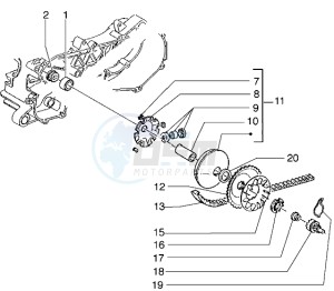 ICE 50 drawing Driving pulley