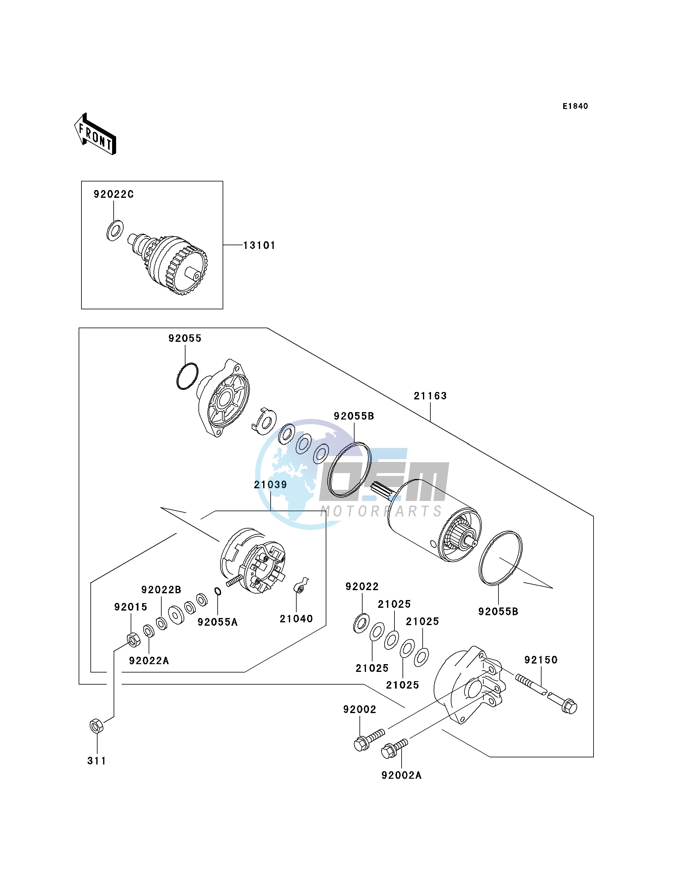 STARTER MOTOR