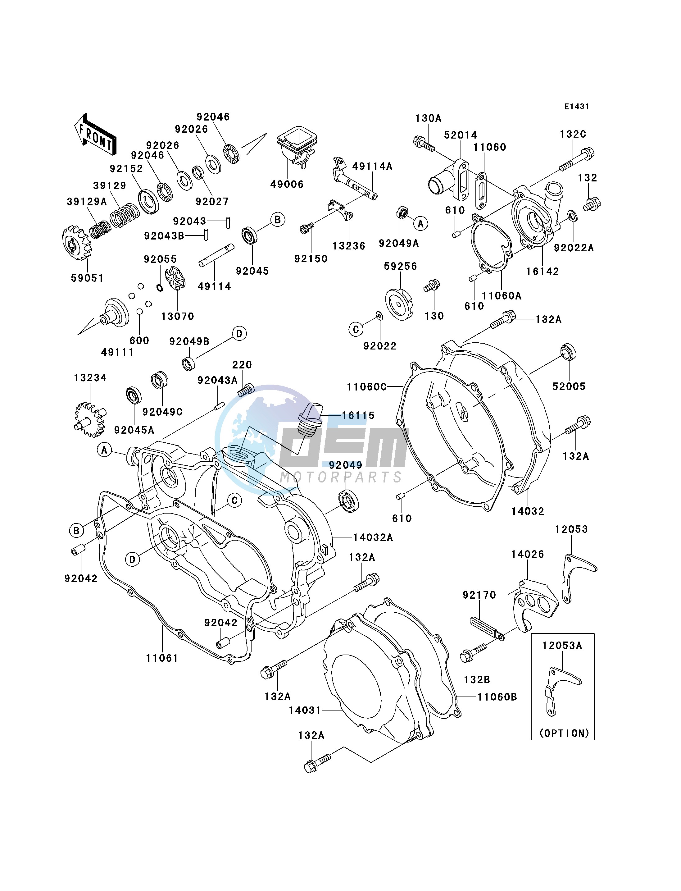 ENGINE COVER-- S- -