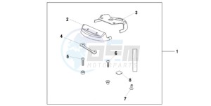 FJS400D9 SI - (SI) drawing HNDL CENTER COVER