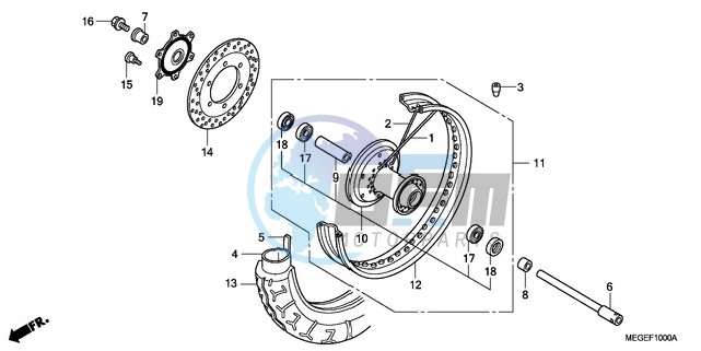 FRONT WHEEL