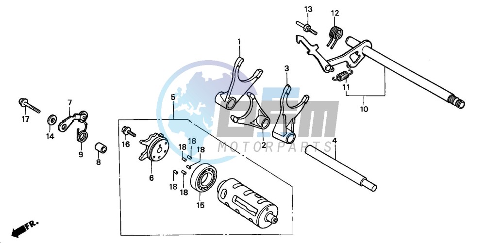 GEARSHIFT DRUM