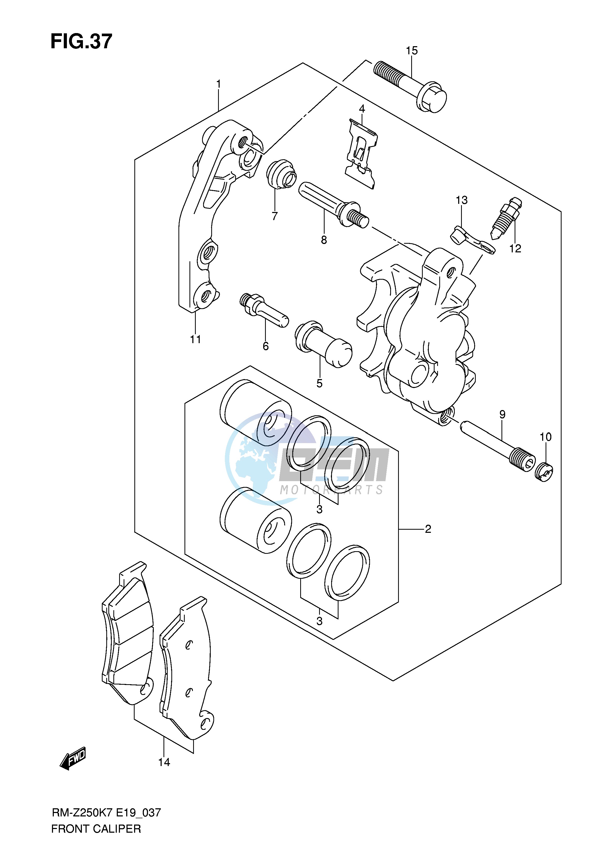 FRONT CALIPER