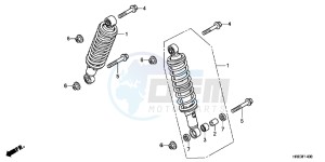 TRX500FPMD TRX500FPM Australia - (U) drawing FRONT CUSHION