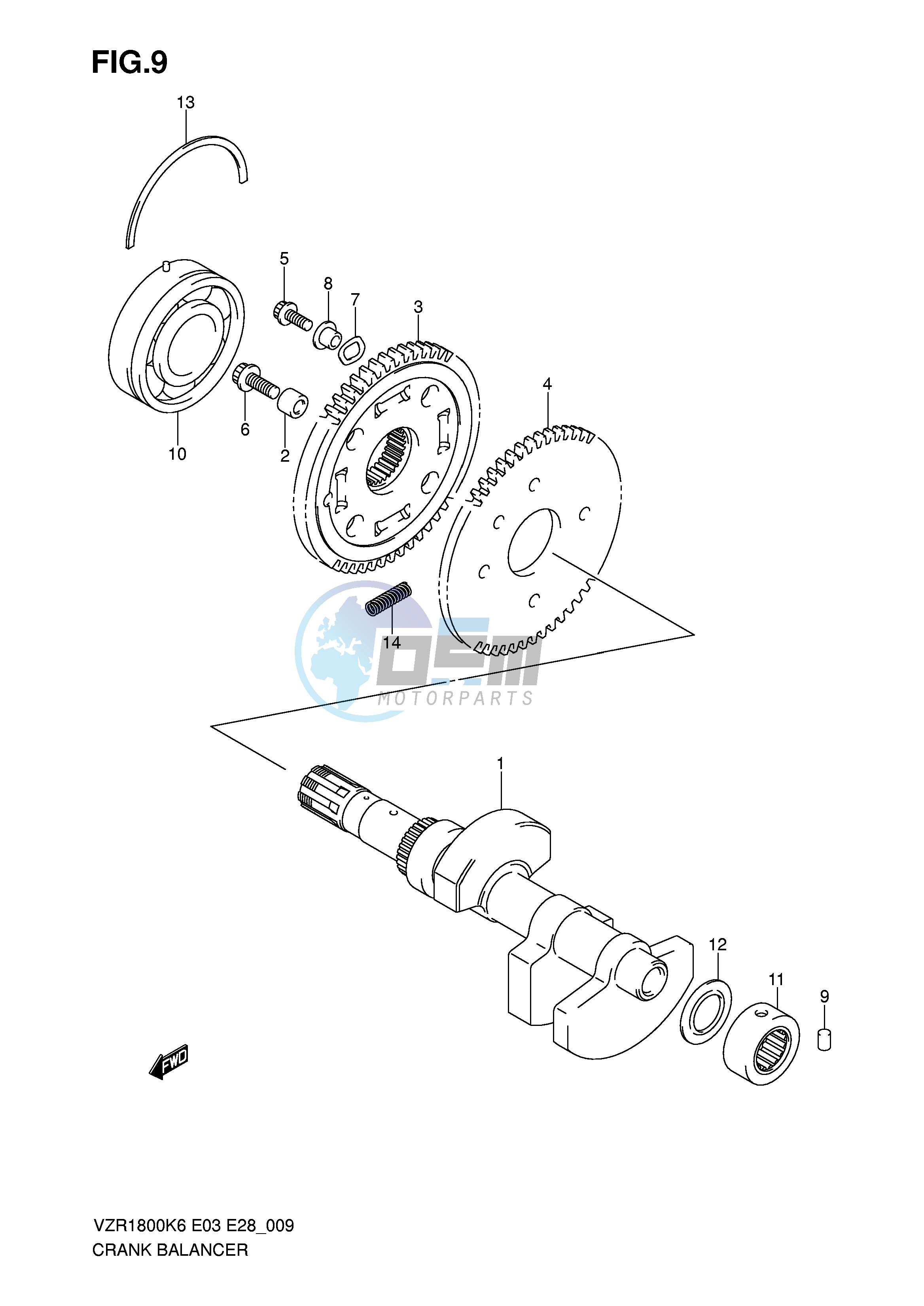 CRANK BALANCER (MODEL K6 K7 K8 K9)