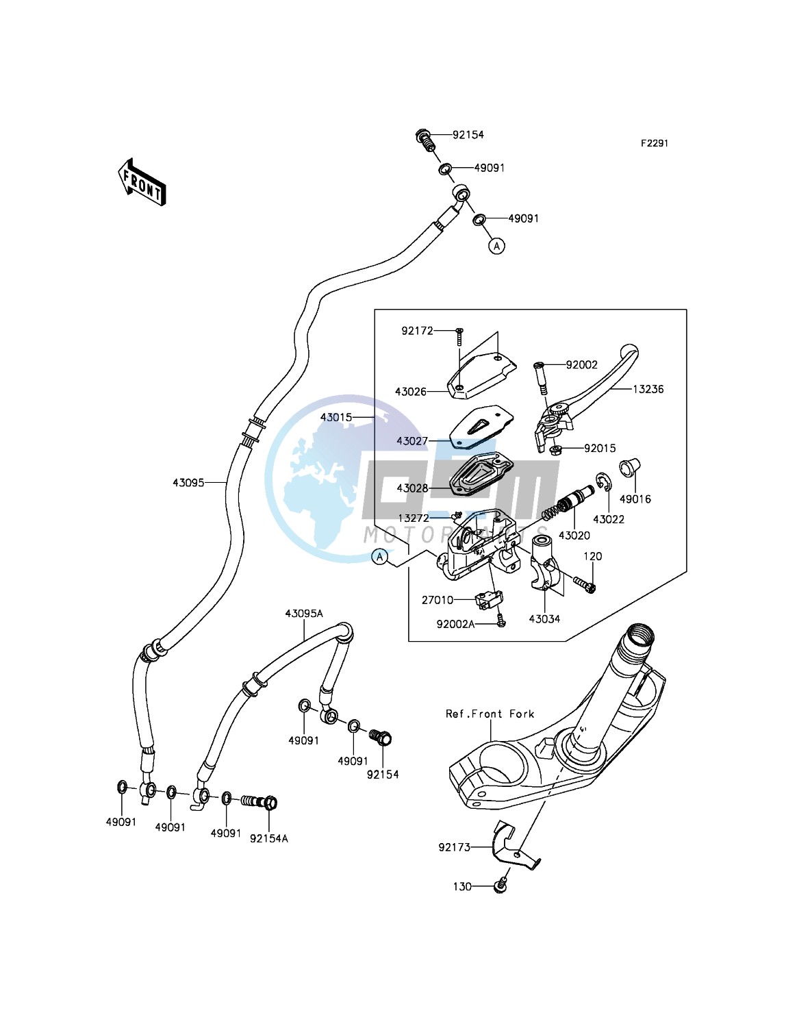 Front Master Cylinder