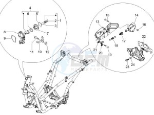 X9 125 Evolution powered drawing Locks