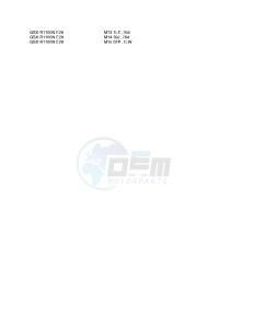 GSX-R1100 (E28) drawing * COLOR CHART *