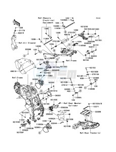 ZZR1400_ABS ZX1400FDF FR GB XX (EU ME A(FRICA) drawing Frame Fittings