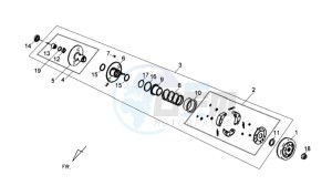 JET 4 R50 NAKED drawing CLUTCH