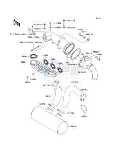 JH 1200 A [ULTRA 150] (A1-A4) [ULTRA 150] drawing MUFFLER-- S- -