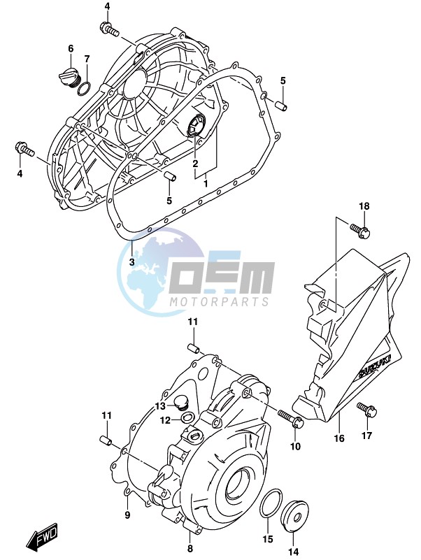 CRANKCASE COVER