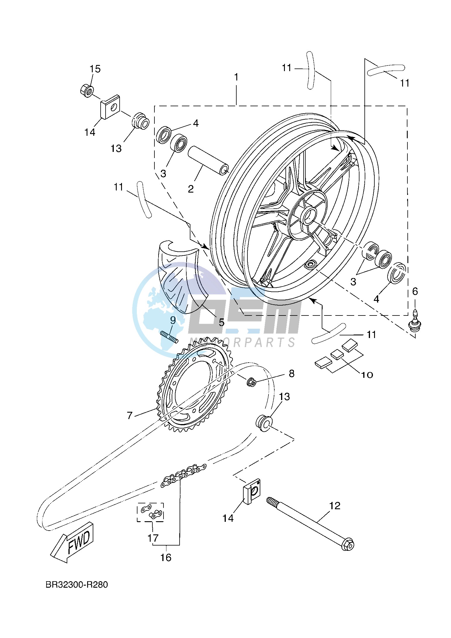 REAR WHEEL