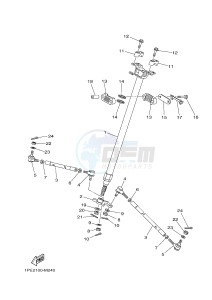 YFM700R YFM70RSSG RAPTOR 700 SPECIAL EDITION (B467) drawing STEERING