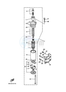 9-9F drawing STARTER-MOTOR