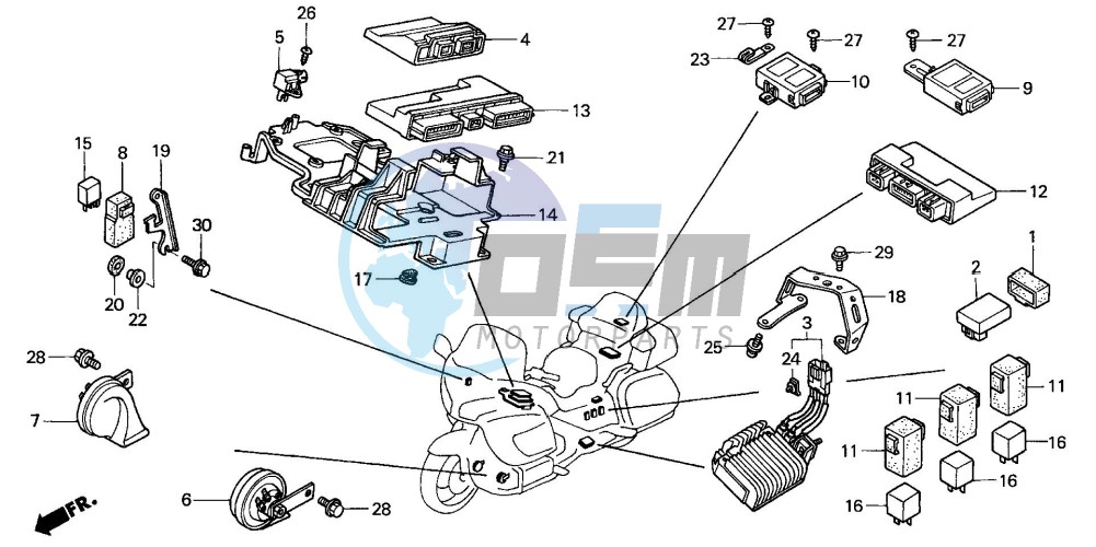 CONTROL UNIT (GL1800A1/A2/A3/A4/A5)