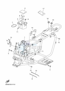 YFZ50 (BW4H) drawing FRAME