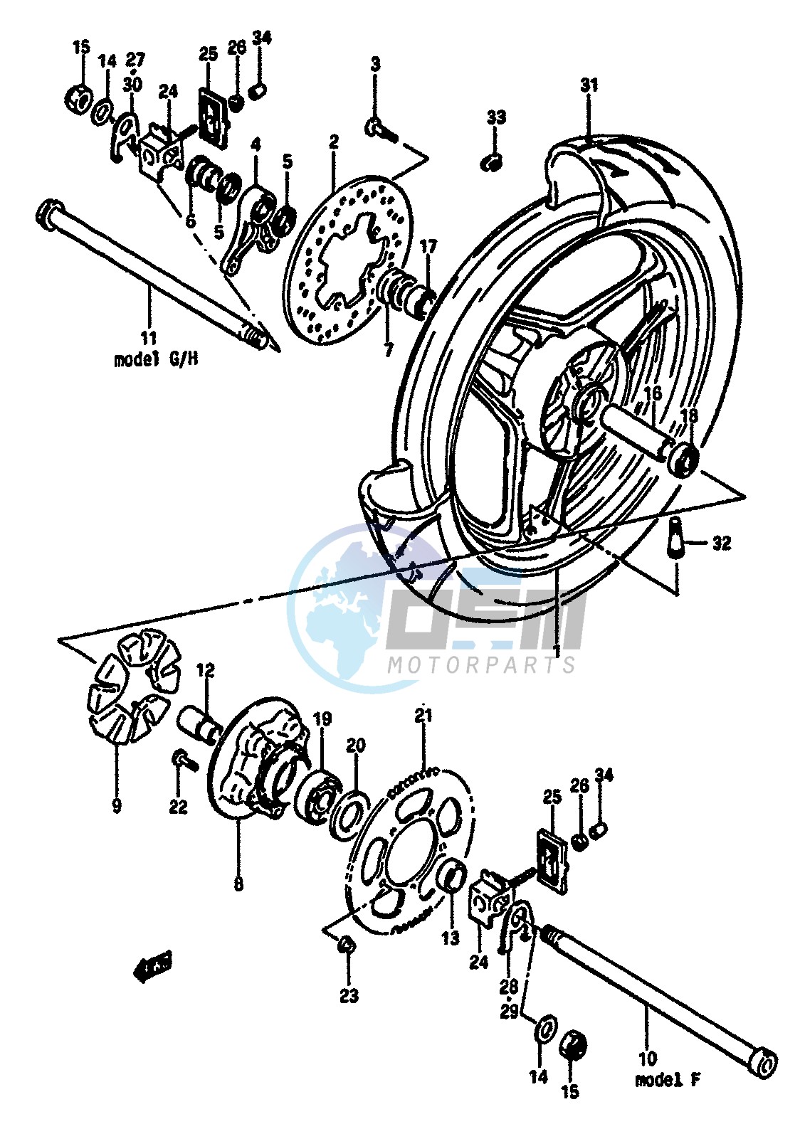 REAR WHEEL