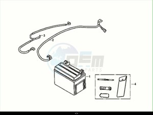 JET 14 200I (XC20W1-EU) (M1) drawing BATTERY TOOL BOX