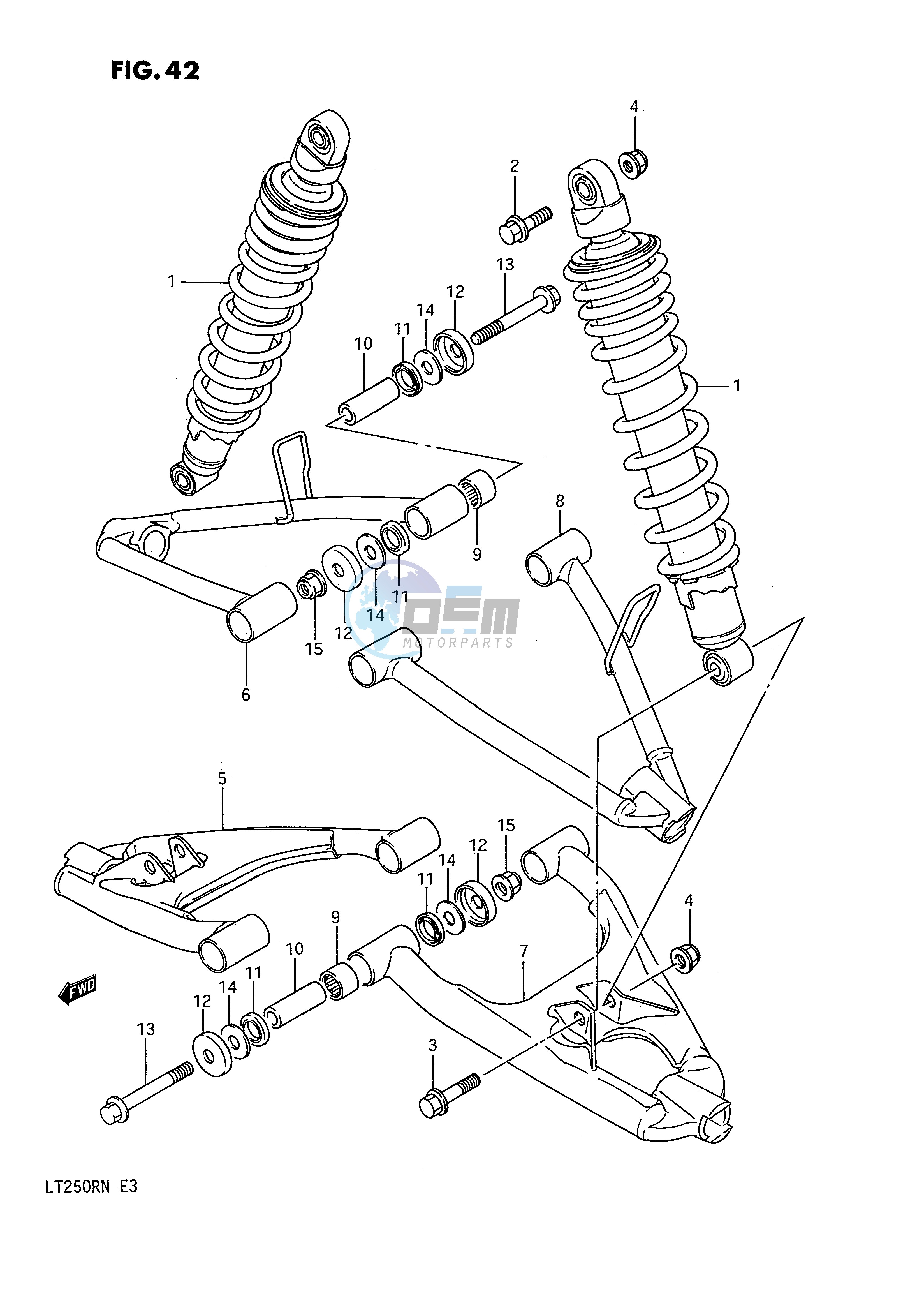 SUSPENSION ARM (MODEL H J K L M N)