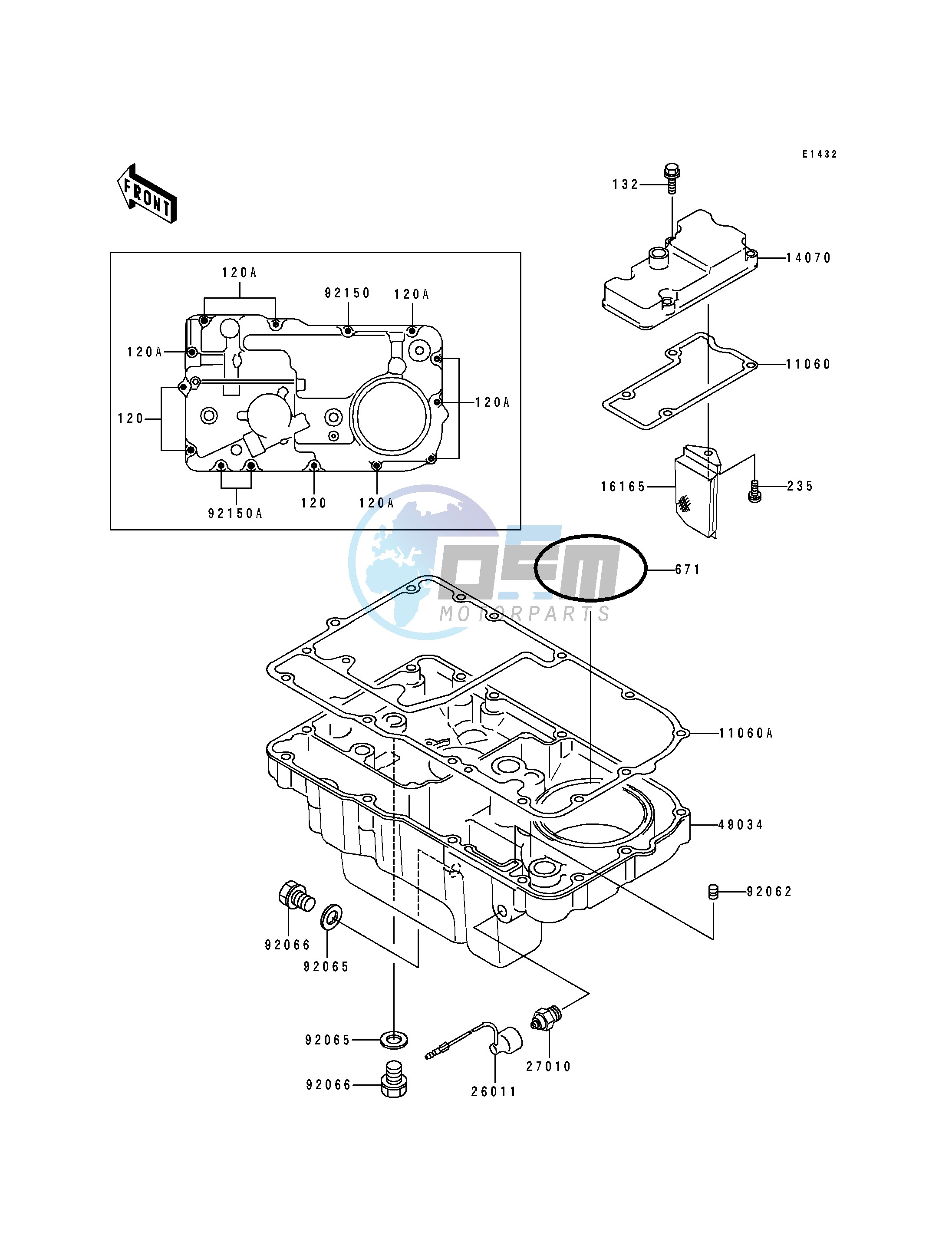 BREATHER COVER_OIL PAN