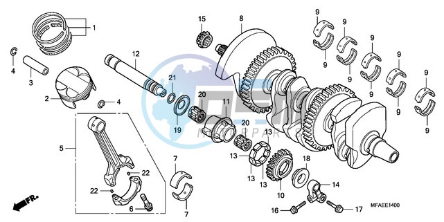 CRANKSHAFT/PISTON