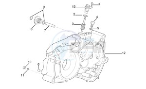 MX 50 drawing Left crankcase