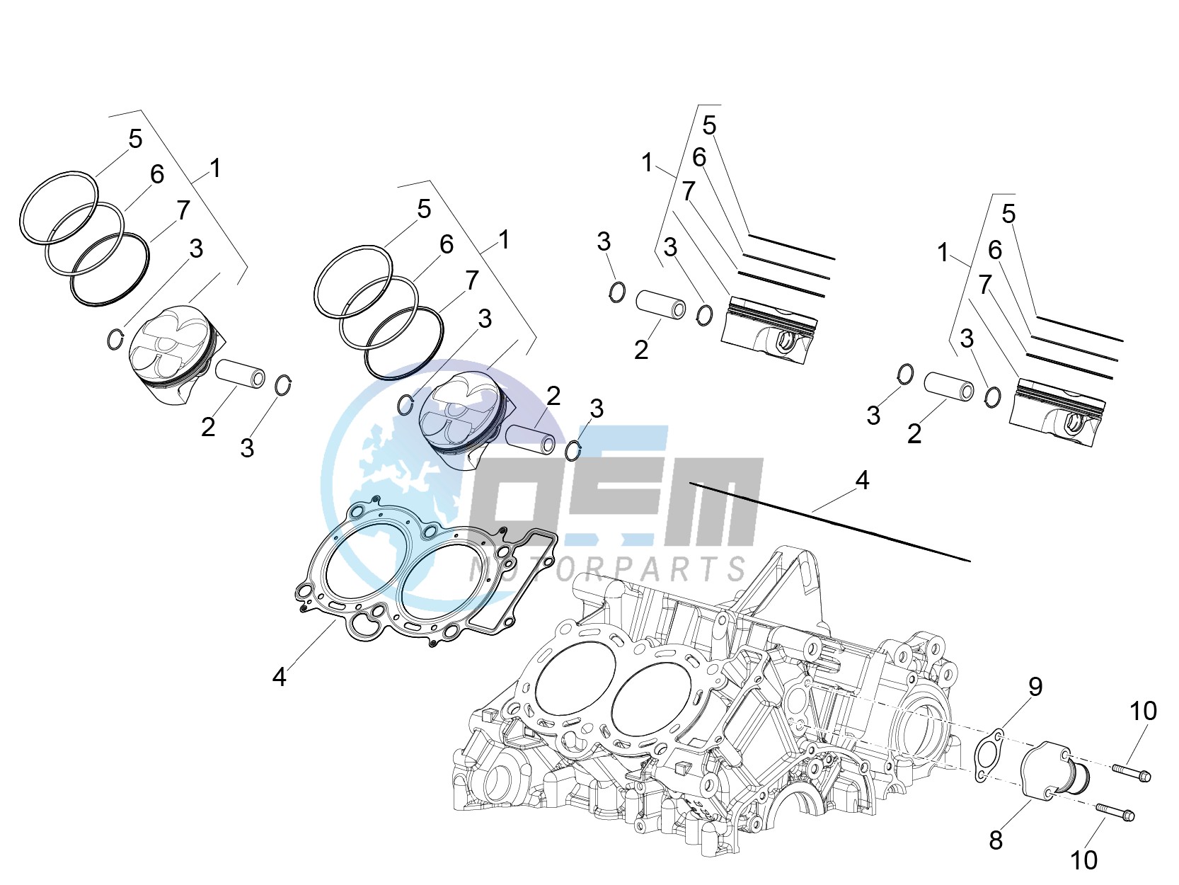 Cylinder - Piston