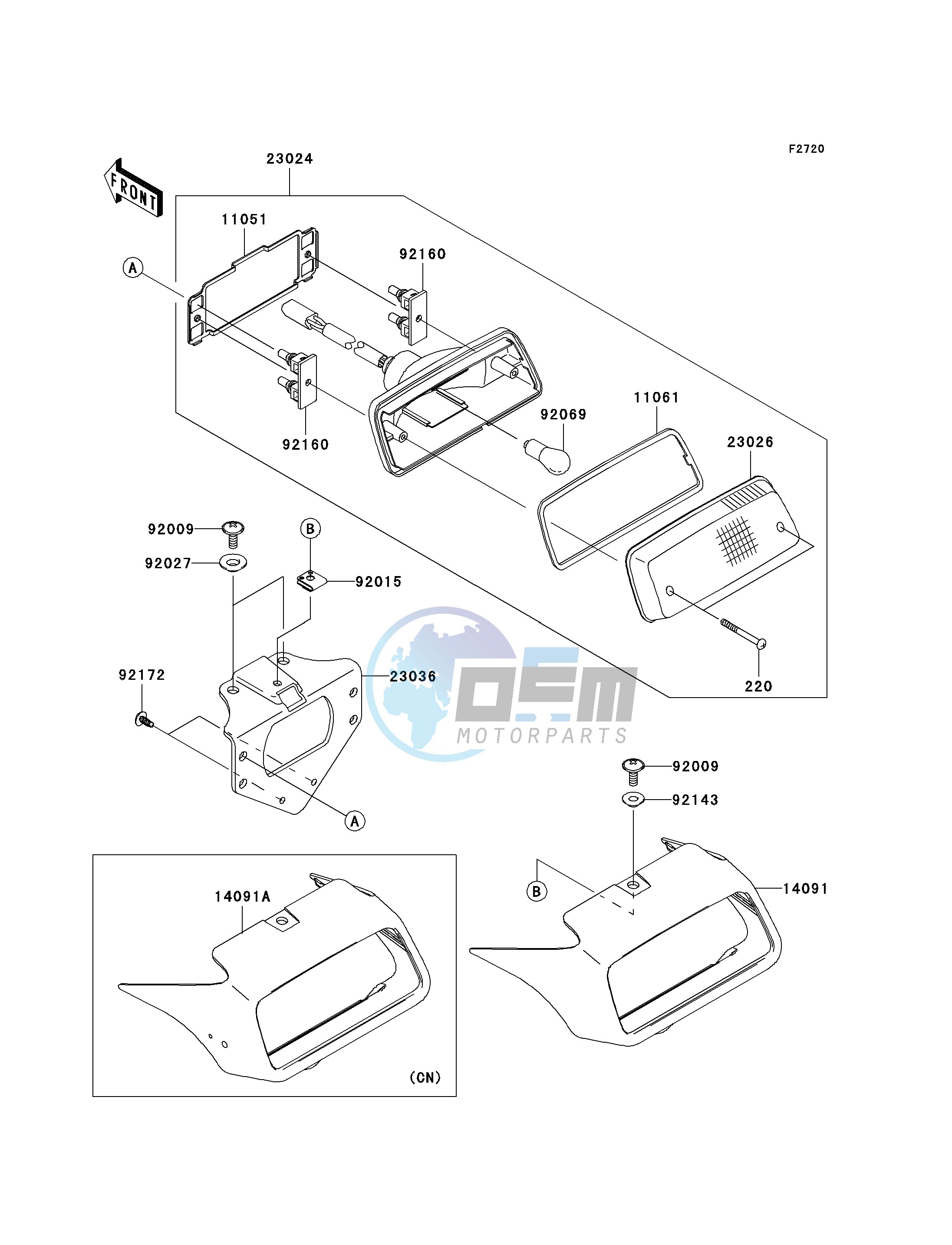 TAILLIGHT-- S- -