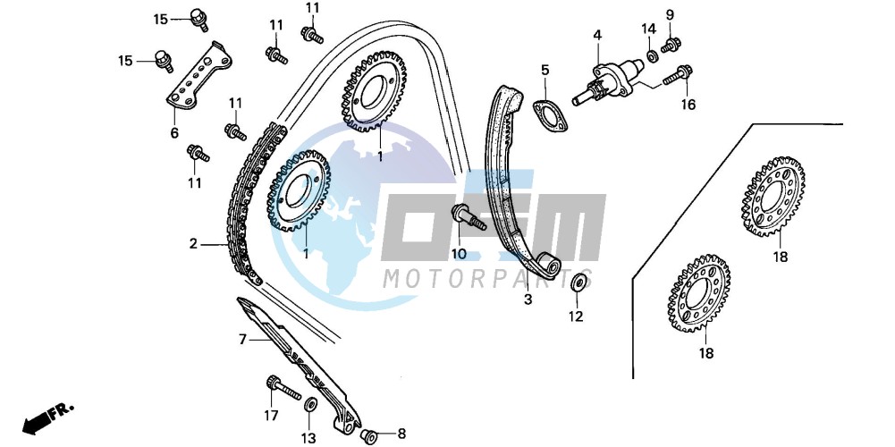 CAM CHAIN/TENSIONER