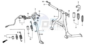 CBR600SE drawing STAND