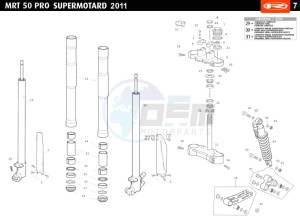 MRT-50-PRO-SM-BLUE drawing SUSPENSION