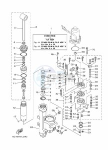 F40DETL drawing POWER-TILT-ASSEMBLY-1