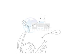 Nexus 250 e3 drawing Mirrors