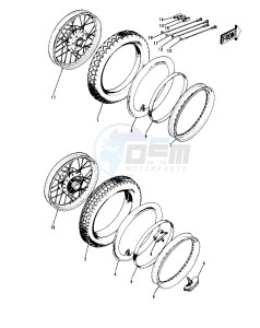 H1 C [MACH III] (-C) 500 [MACH III] drawing WHEELS_TIRES -- 69-72 H1_A_B_C- -