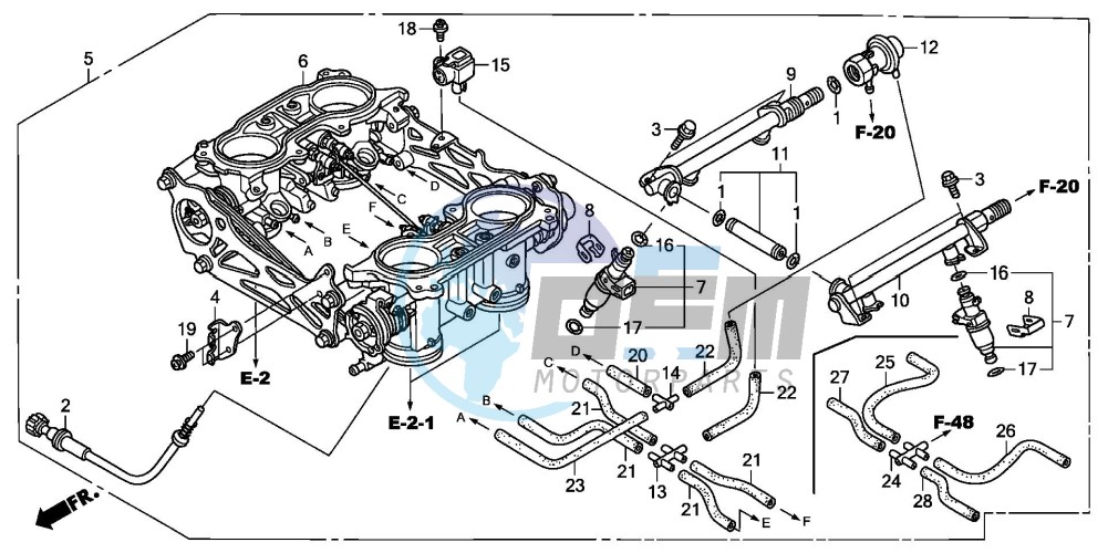 THROTTLE BODY (ASSY.)