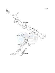 VN1700_CLASSIC_ABS VN1700FDF GB XX (EU ME A(FRICA) drawing Stand(s)