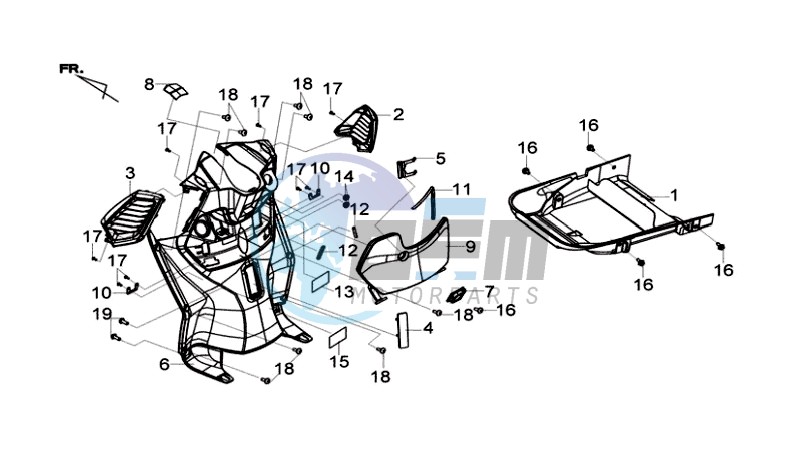 INNER LEG SHIELD