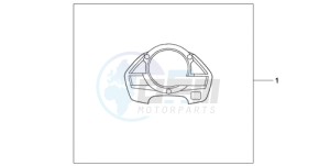 CB600FA9 Australia - (U / ABS) drawing METER PANEL