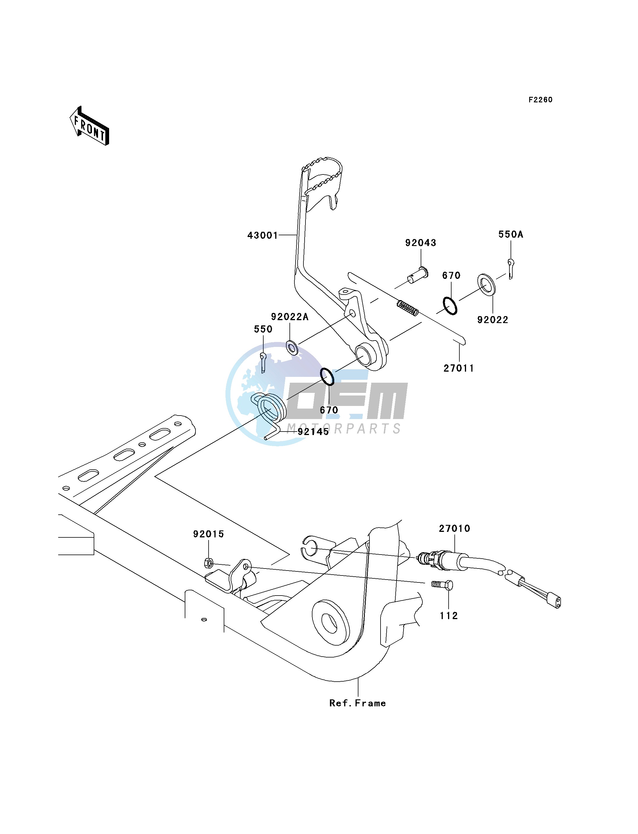 BRAKE PEDAL