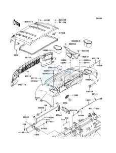 MULE_4010_DIESEL_4X4 KAF950FDF EU drawing Fenders