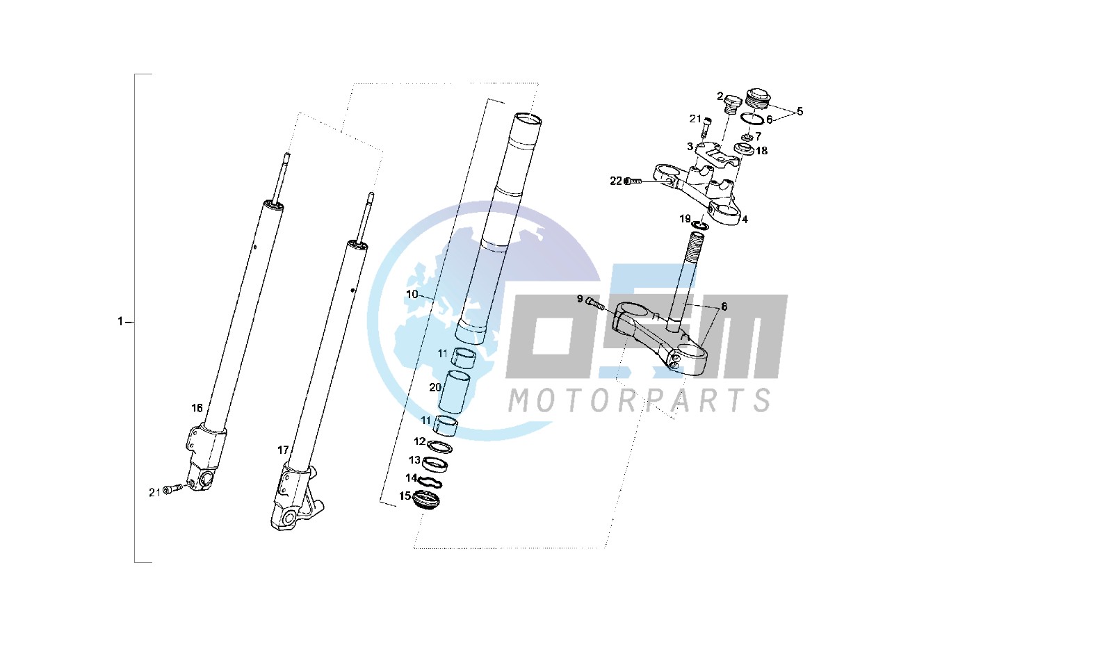 FRONT FORK MARZOCCHI