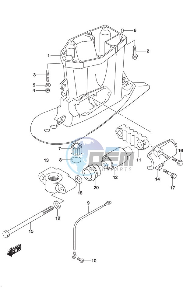 Drive Shaft Housing