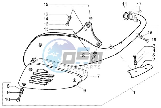 Catalytic silencer