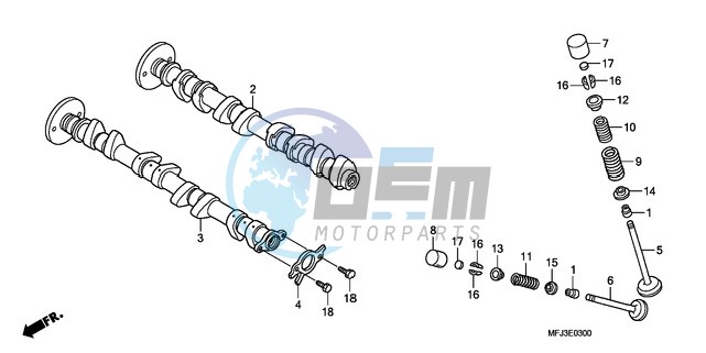 CAMSHAFT/VALVE