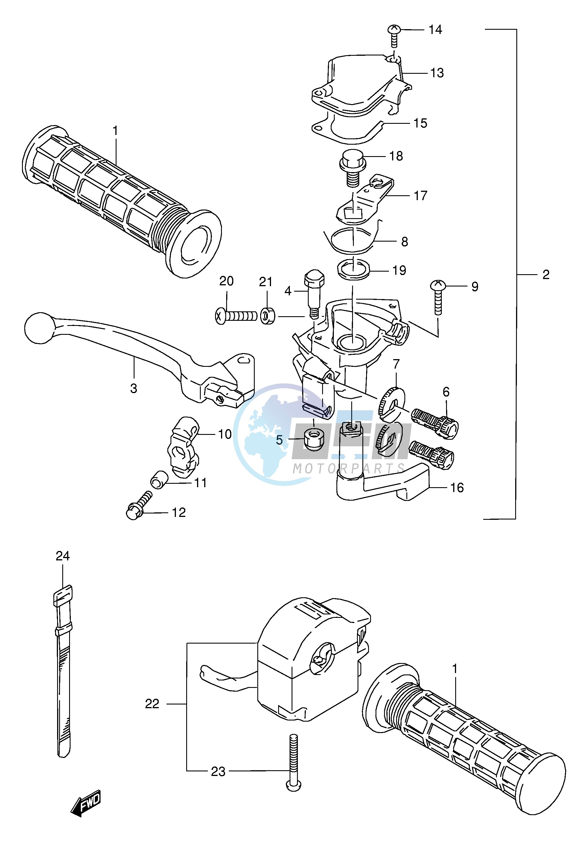 FRONT BRAKE LEVER