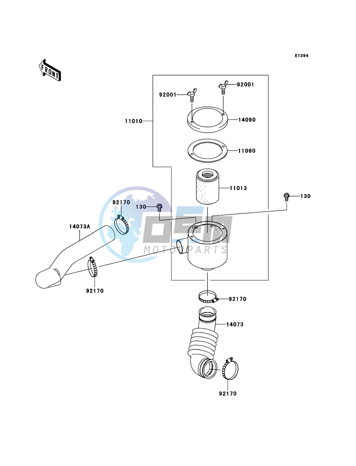 Air Cleaner-Belt Converter